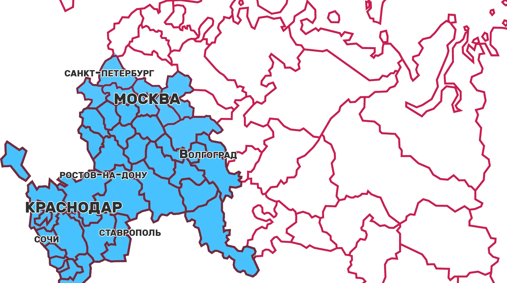 Карта в Апшеронске